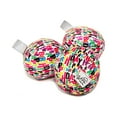 thumbnail image 1 of Midlee Plush Birthday Balls Dog Toy- Set of 3 (Large), 1 of 6