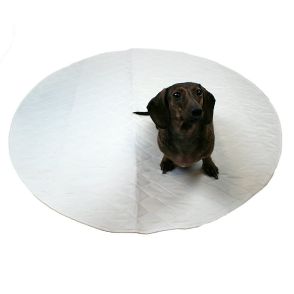 Midlee Washable Whelping & Pee Pad for Dogs 36" Round Pack of 3
