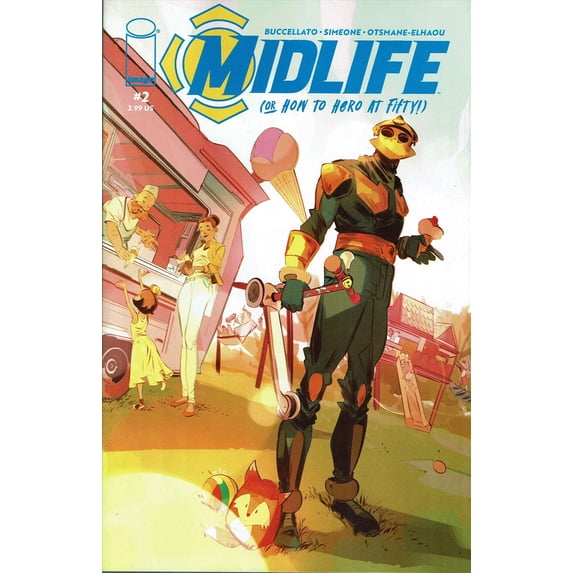 Midlife (Or How to Hero at Fifty) #2 VF ; Image Comic Book