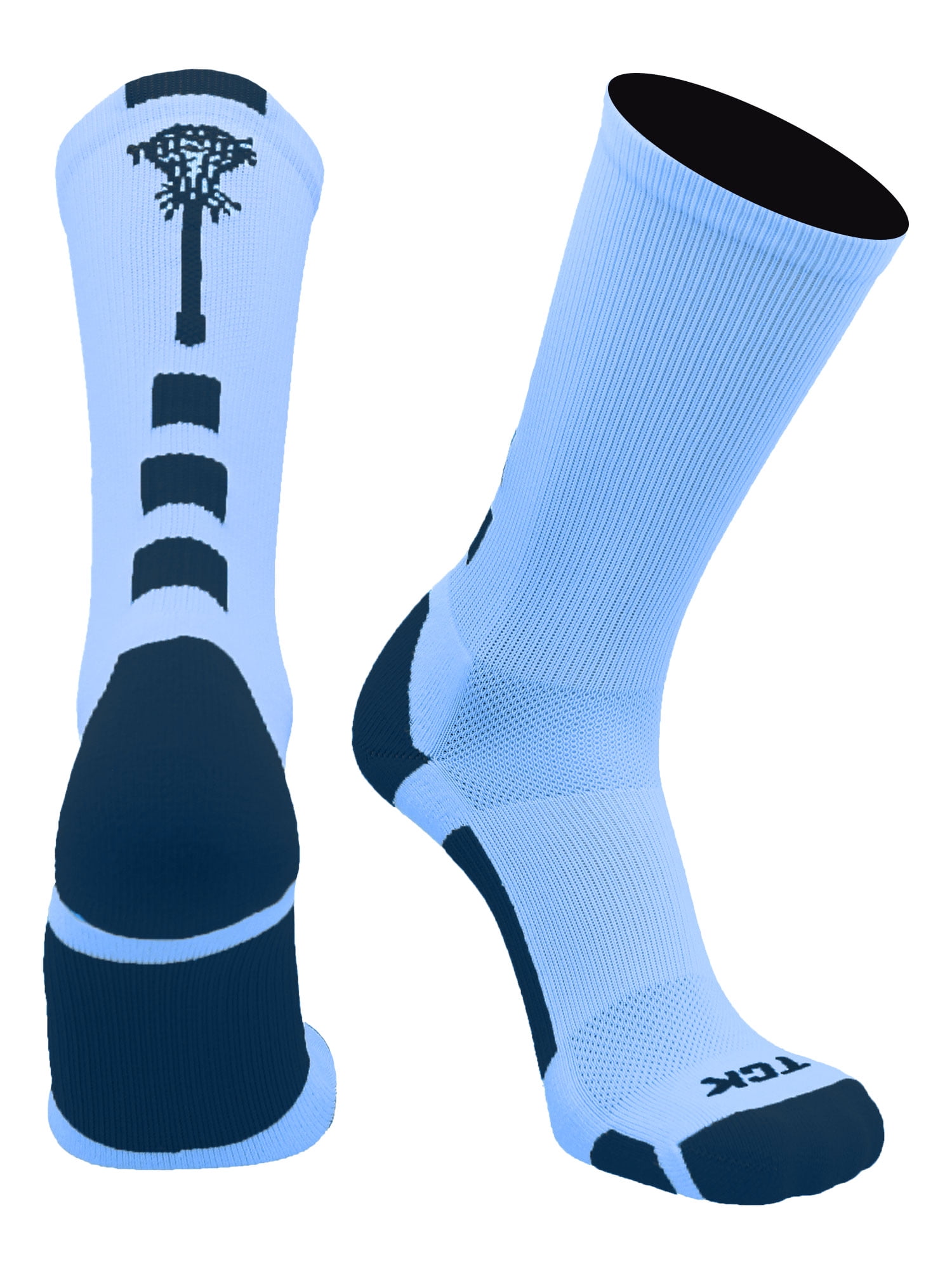 Midline Lacrosse Logo Crew Socks Neon Green Black Small Walmart Business Supplies