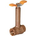 thumbnail image 1 of Midline Valve 47556 Premium Brass Ball Valve, Long Bonnet with T-Handle, with 3/4 in. FIP Connections, 1 of 5