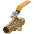 thumbnail image 1 of Midline Valve 532001VLVD Premium Press Ball Valve with Drain, with 1 in. Press Connections, Brass, 1 of 6