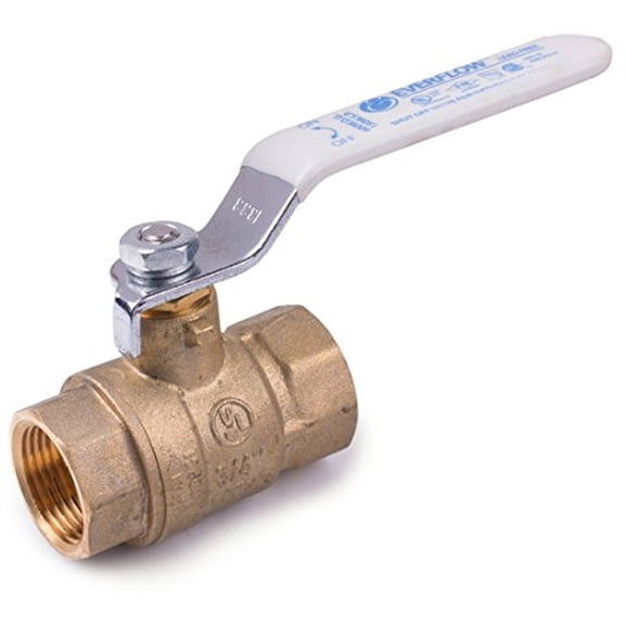 Midline Valve 610T212-NL Lead Free Full Port IPS Threaded Ball Valve, 2-1/2"
