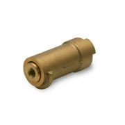 Midline Valve VGZ3U Ball Valve Stem Extension for 1/4 in. Ball Valves, for Water Shutoff in Hard to Reach Applications, Brass