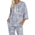 thumbnail image 1 of Midnight Bakery Bandana Hacci Hoodie in Railey Bandana Blue, XL, 1 of 1