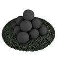 thumbnail image 1 of Midnight Black, Ceramic Fire Balls | 4" Set of 14, 1 of 7