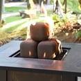 thumbnail image 1 of Midnight Black, Ceramic Fire Squares | Mixed Set of 23, 1 of 2