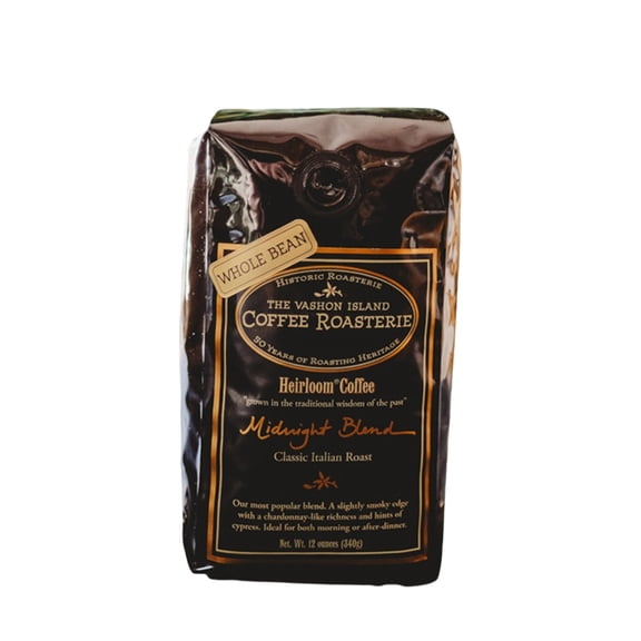 Midnight Blend - Roasted by Vashon Island Coffee Roasterie - Freshly Ground Coffee - 2lb Bag