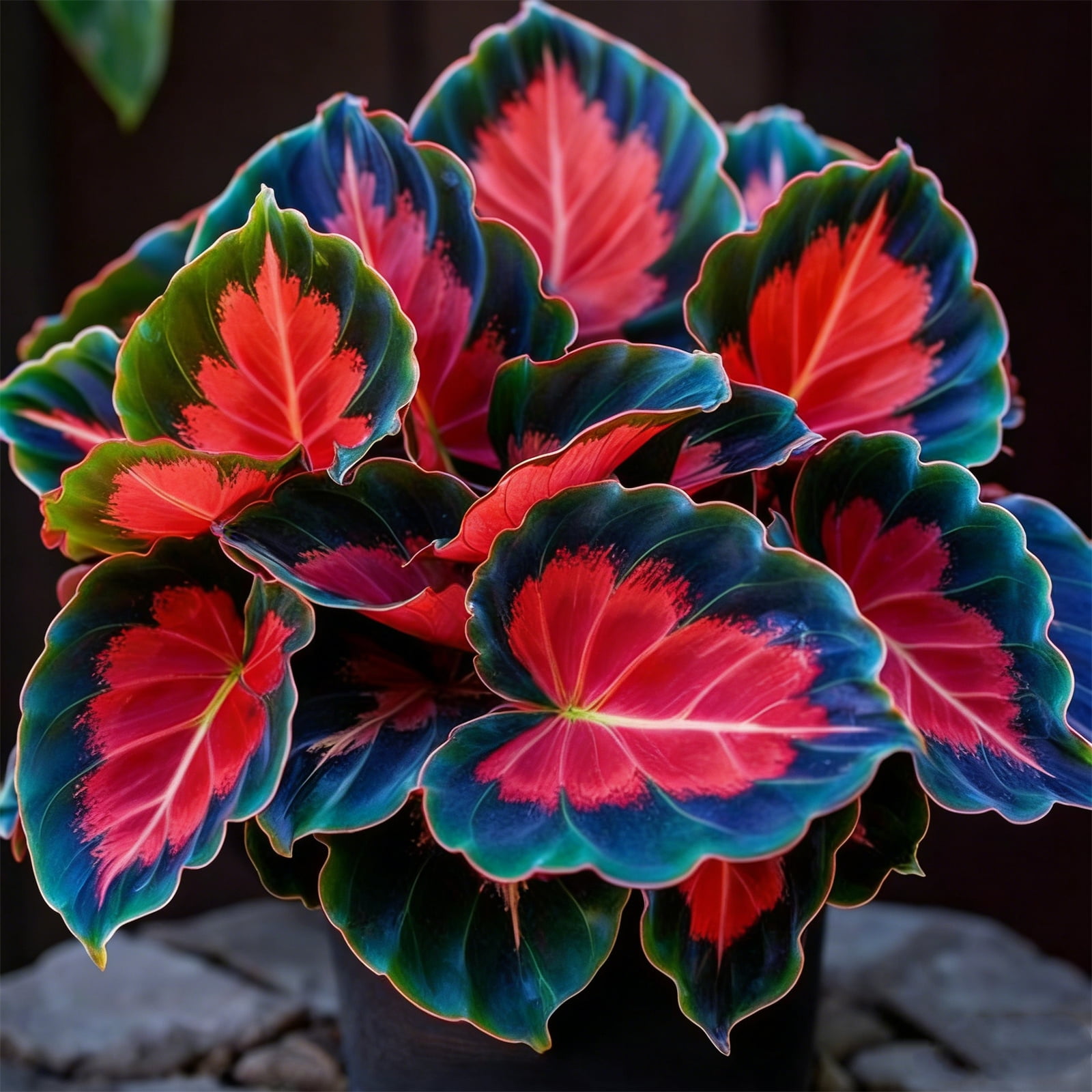 Midnight Blue Hosta-Plants For Planting - Garden Elegance Decoration ...