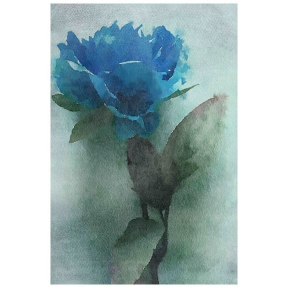 "Midnight Blue" by Irena Orlov Painting Print on Wrapped Canvas