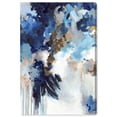 thumbnail image 1 of Midnight Blues Canvas Coastal Abstract by Art Remedy, Gallery Wrapped, 20" x 30", 1 of 7