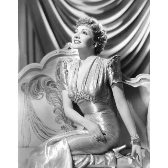 Midnight Claudette Colbert 1939 Photo Print (8 x 10)