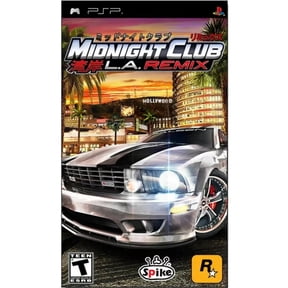 Restored Midnight Club: L.A. Remix | Sony PSP | PlayStation Portable Racing Game Physical