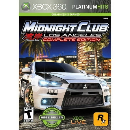 Midnight Club: Los Angeles Complete Edition Platinum Hits - Xbox 360