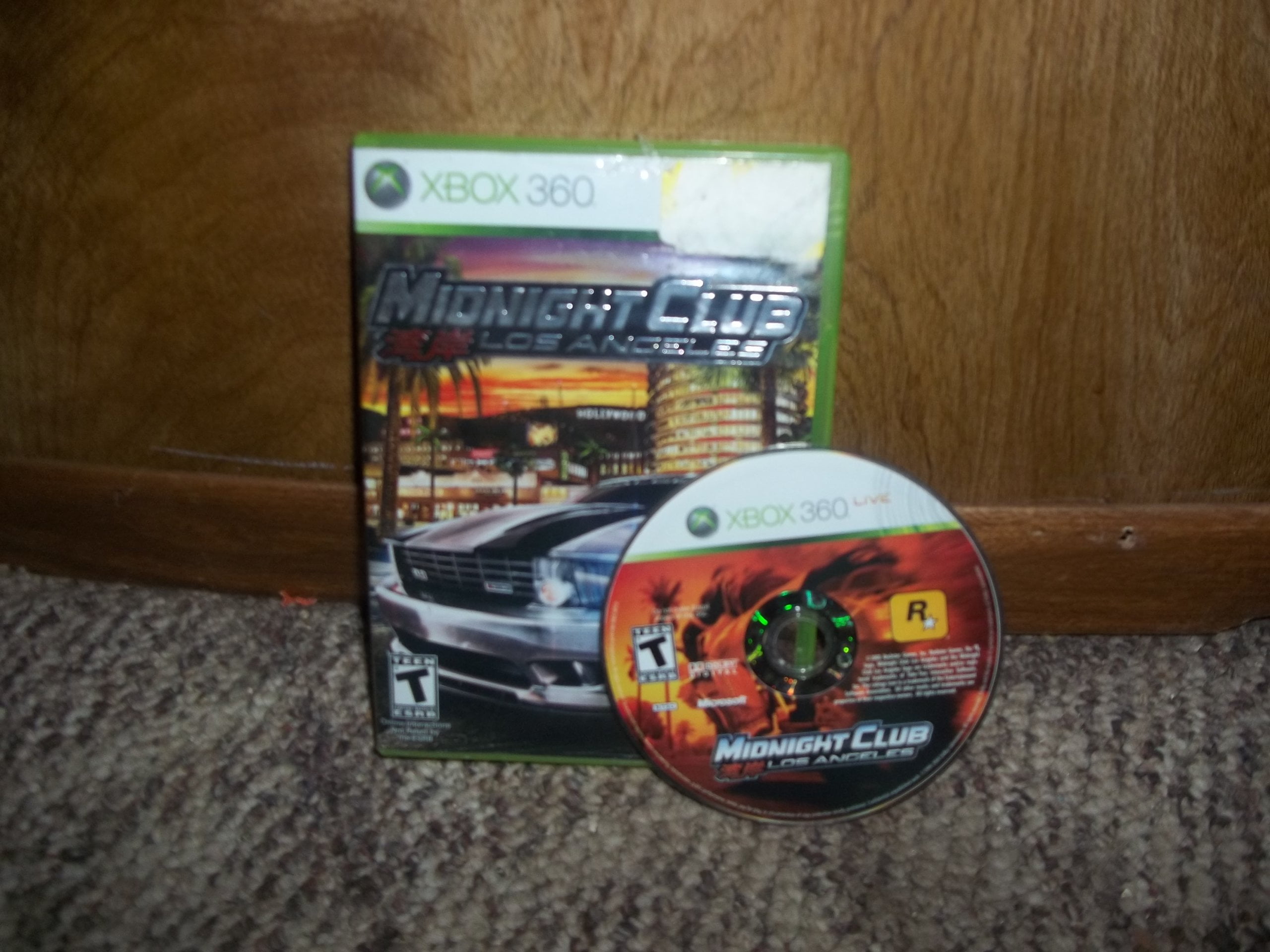Midnight Club Los Angeles Xbox 360 Complet PAL FR LA