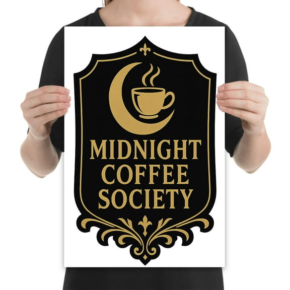 Dark Academia Aesthetic Art - Student Room Decor - 13x19 Poster Print - Wall Art