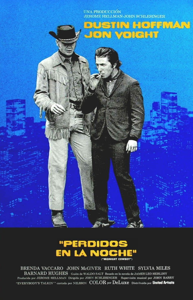 Midnight Cowboy Canvas Art -  (11 x 17)