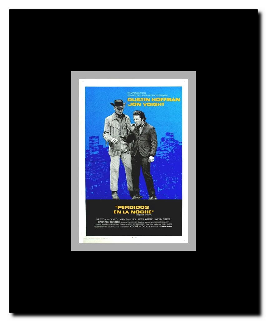 Midnight Cowboy Framed Movie Poster