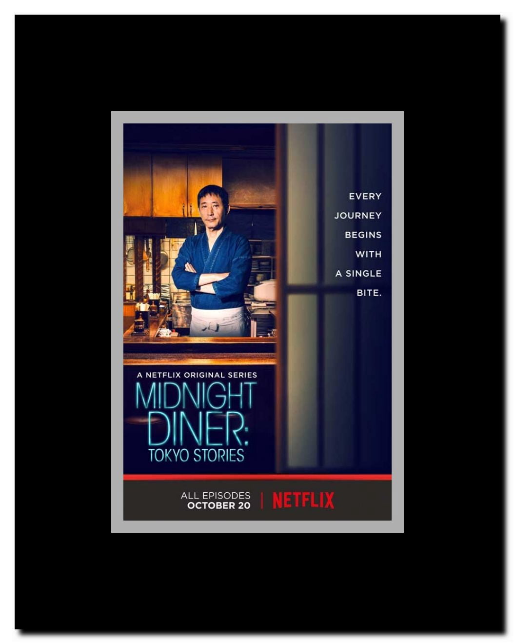 Midnight Diner Framed Movie Poster
