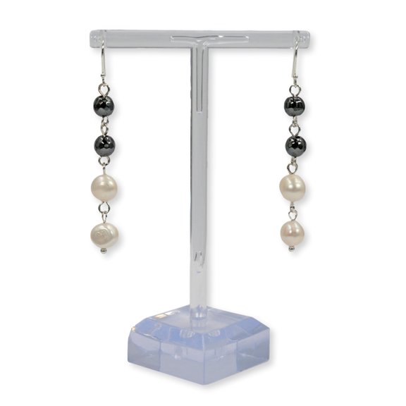 Midnight Elegance Drop Earrings