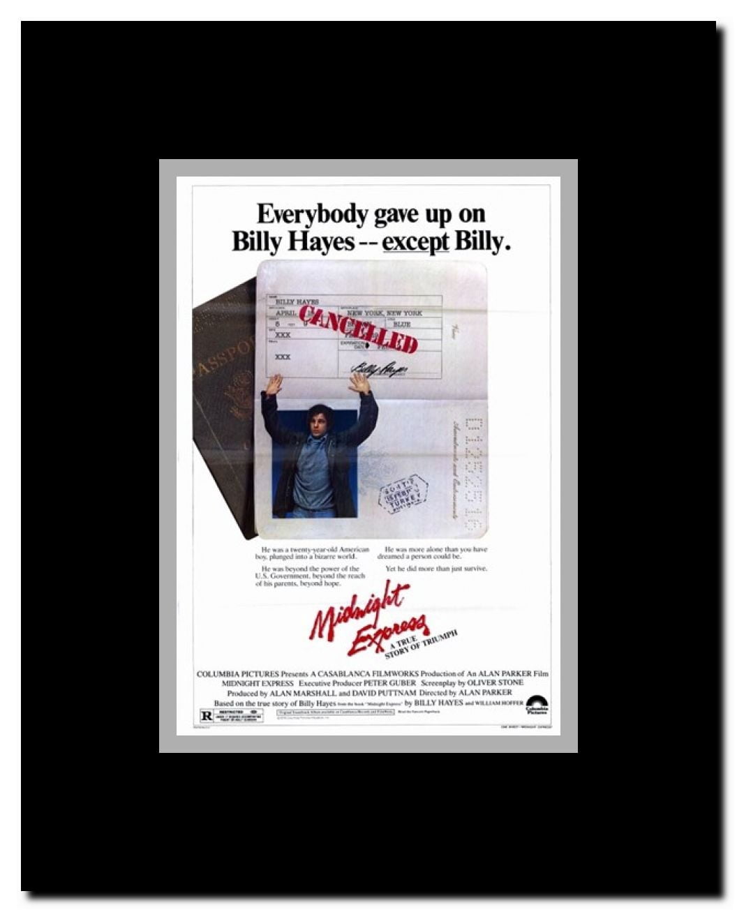 Midnight Express Framed Movie Poster