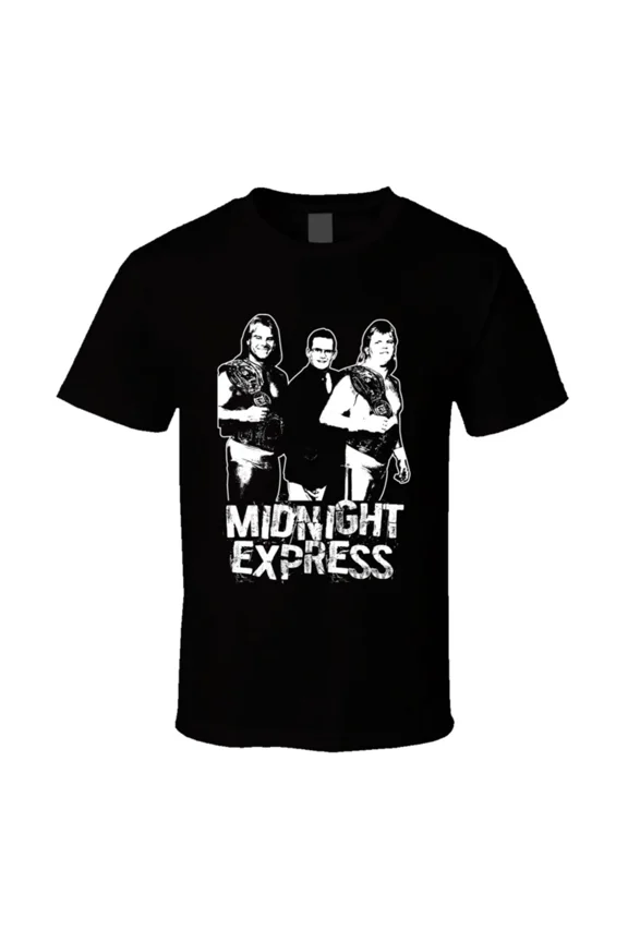 Midnight Express Retro Legends Of Wrestling Tag Team T Shirt