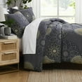thumbnail image 1 of Midnight Floral Oversized Premium Collection Duvet Cover Set, 1 of 9