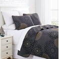 thumbnail image 1 of Midnight Floral Oversized Premium Collection Quilt Set, 1 of 9