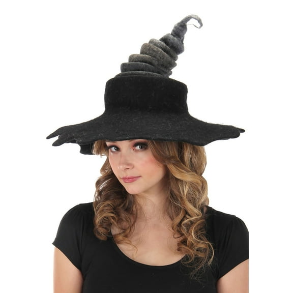 Midnight Fog Heartfelted Witch Hat