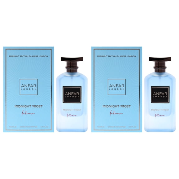 Midnight Frost Intense - Midnigth Edition by Anfar for Women - 3.4 oz Extrait De Parfum Spray - Pack of 2