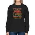 thumbnail image 1 of Midnight Hour Close At Hand Sweatshirt Women -Image by Shutterstock, Female XX-Large, 1 of 4