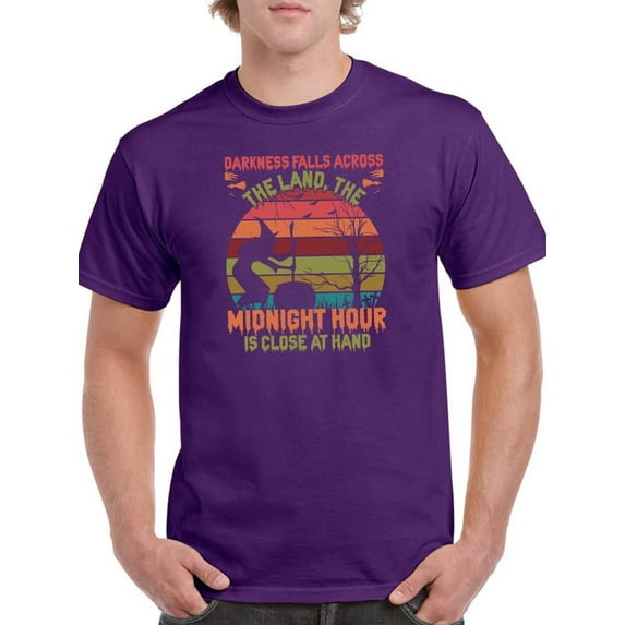 Midnight Hour Close At Hand T-Shirt Men -Image by Shutterstock, Male Large