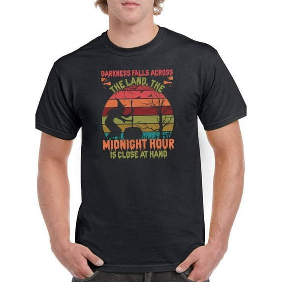 Midnight Hour Close At Hand T-Shirt Men -Image by Shutterstock, Male XX-Large