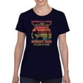 thumbnail image 1 of Midnight Hour Close At Hand T-Shirt Women -Image by Shutterstock, Female 4X-Large, 1 of 4