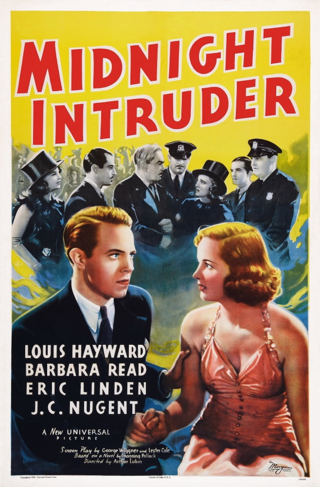 Midnight Intruder Canvas Art - (24 x 36)