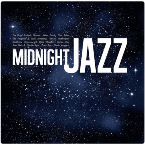 Various Artists Midnight Jazz (Vinyl Record) 12" Album Coloured Vinyl (Limited Edition)