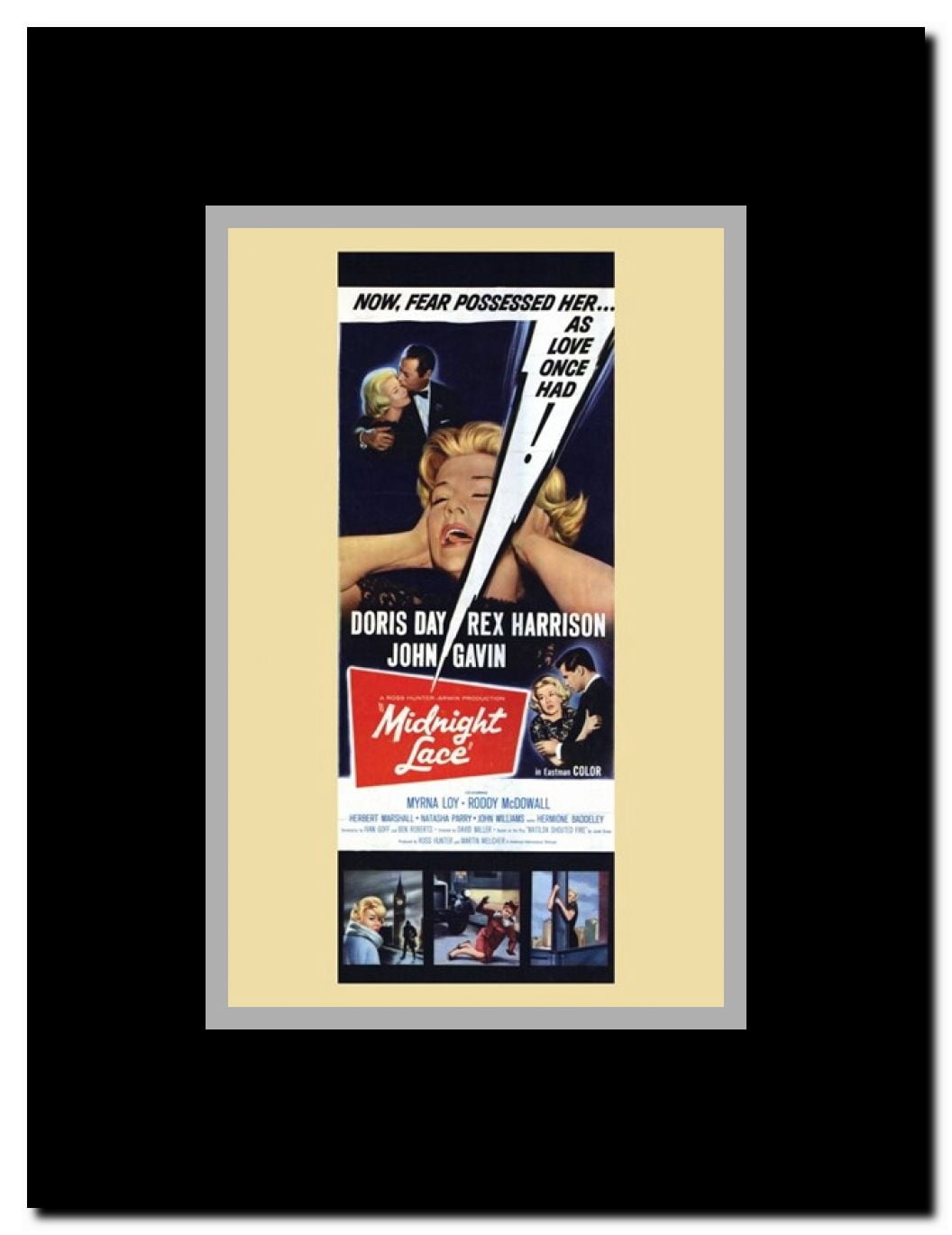 Midnight Lace Framed Movie Poster