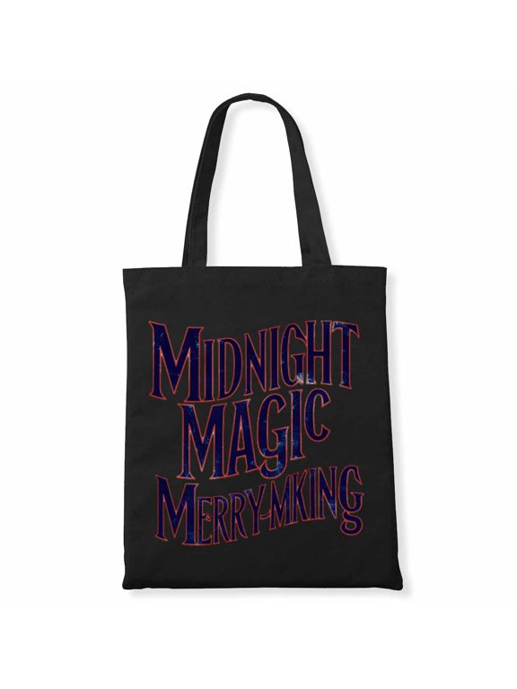 Midnight Magic Merrymaking Rainbow Teacher Funny Halloween Costume Gifts Canvas Bag 1Pc