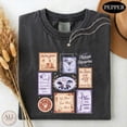 thumbnail image 1 of Midnight Margaritas Practical Magic T-Shirt – Witchy Stamp Collage Tee – Spooky Season Retro Movie Shirt, 1 of 5