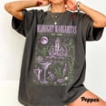 thumbnail image 1 of Midnight Margaritas Shirt, Witchy Cocktail Graphic Tee, Retro Halloween T-Shirt, Spooky Season Drink Lover Gift, 1 of 7
