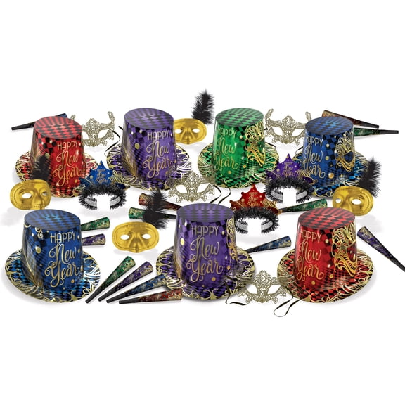 Midnight Masquerade Assorted Kit for 50