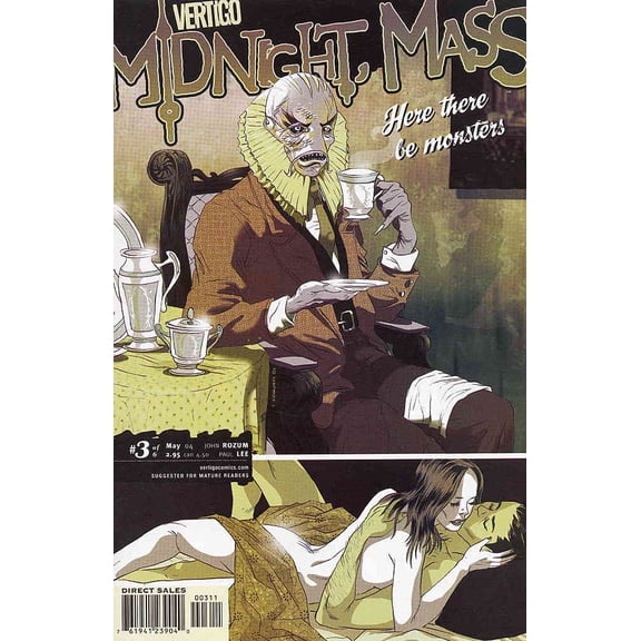 Midnight, Mass: Here There Be Monsters #3 VF ; DC/Vertigo Comic Book