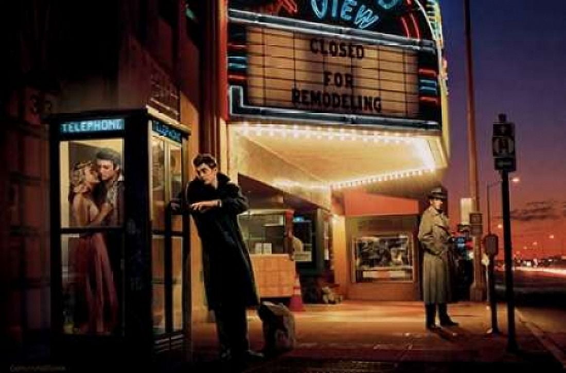 Midnight Matinee Canvas Art - Chris Consani (12 x 18)