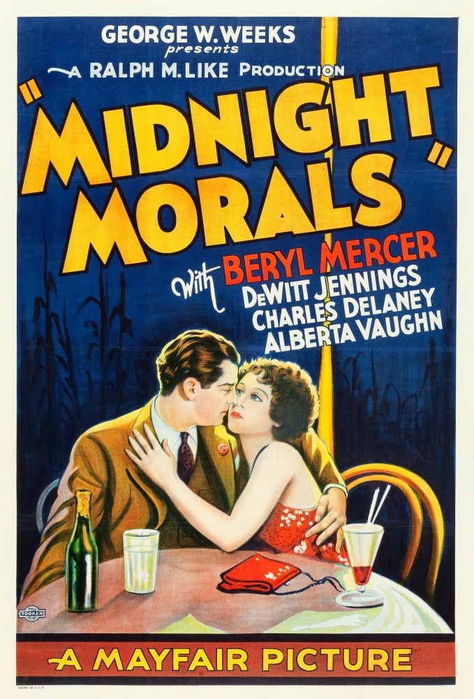 Midnight Morals Canvas Art - (24 x 36)
