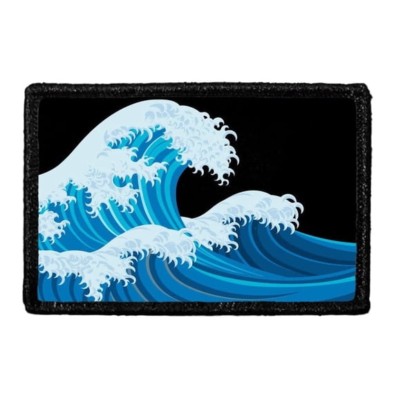 Midnight Ocean Wave - Removable Patch
