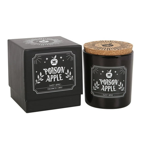 Midnight Ritual Poison Apple Sweet Apple Scented Pillar Candle Home Fragrance