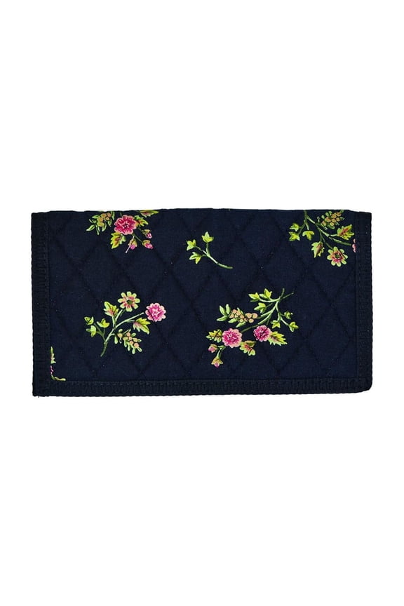 Midnight Rose Checkbook Cover