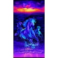 thumbnail image 1 of Midnight Run Horse 24" Panel Fabric, 1 of 1