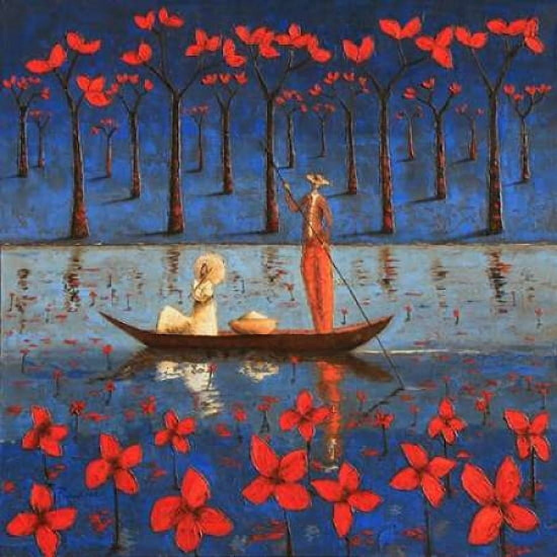 Midnight Serenade Canvas Art - Michel Rauscher (24 x 24)