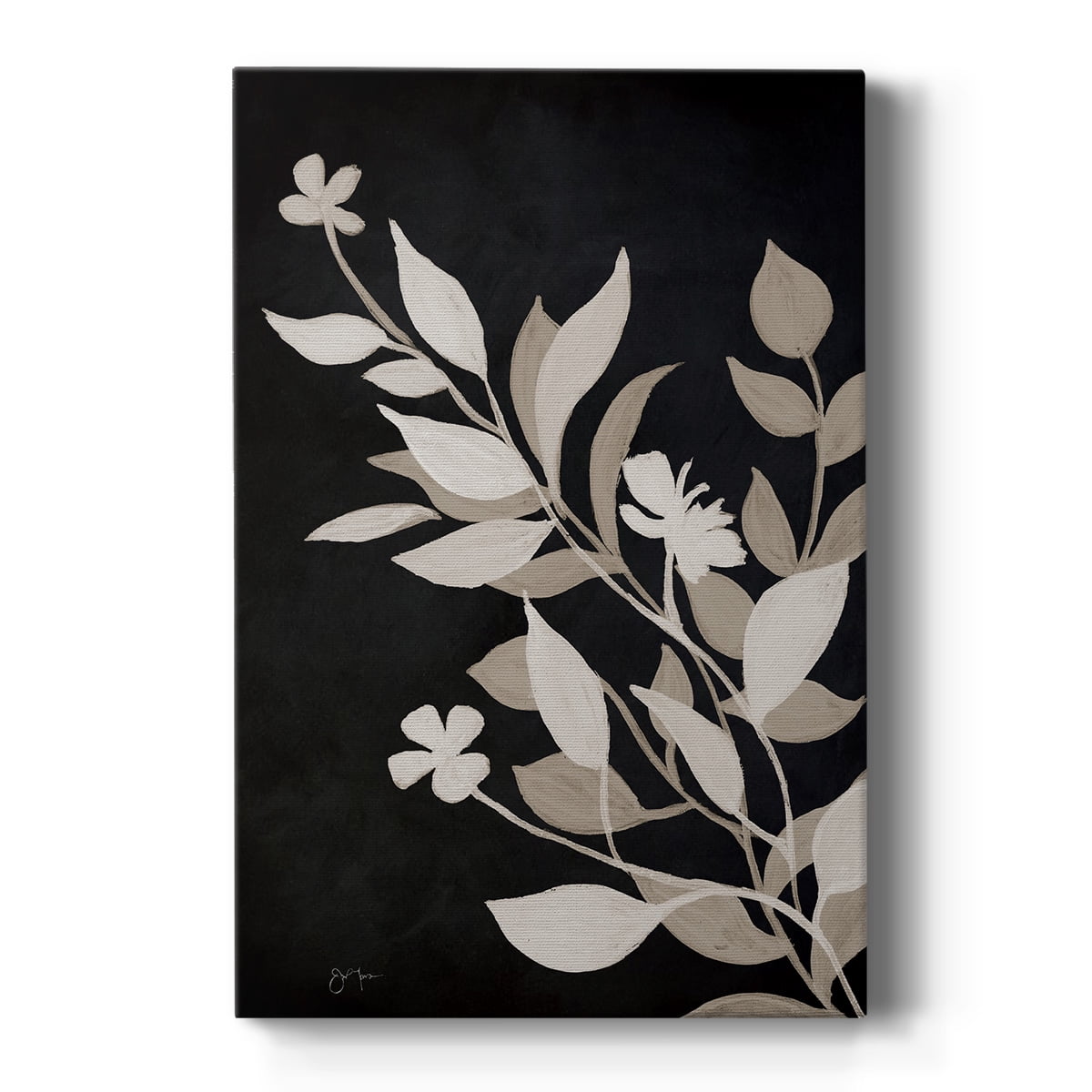 Midnight Silhouette II Premium Gallery Wrapped Canvas - Ready to Hang